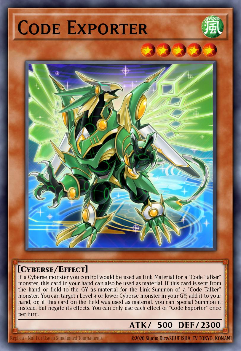 Code Exporter (MONSTER) (GFP2-EN024) (UR)