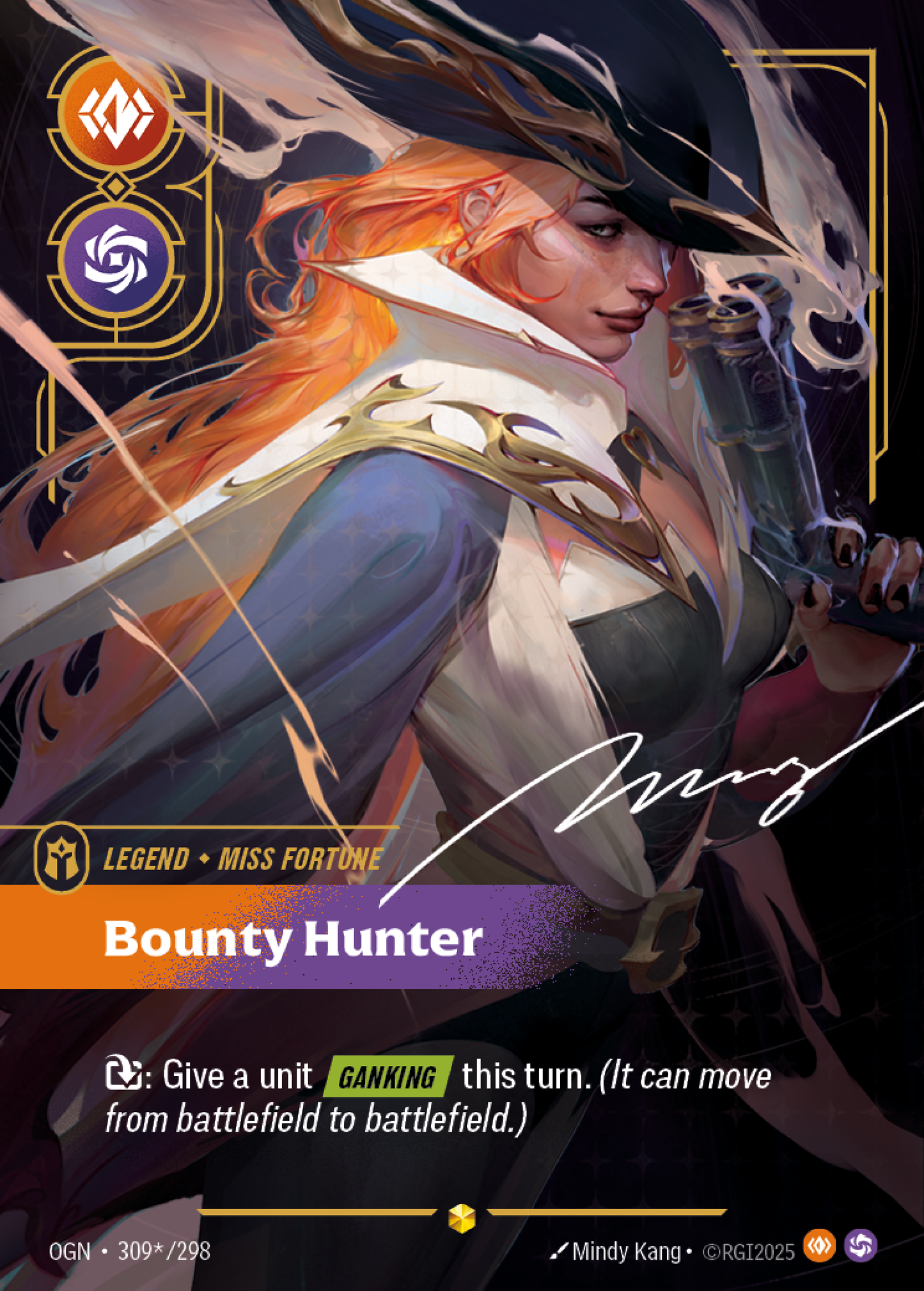 Bounty Hunter (Legend) (OGN-309*/298) (Showcase)