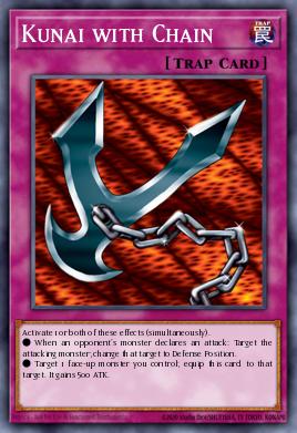 Kunai with Chain (TRAP) (RA03-EN204) (PS/QCSE)