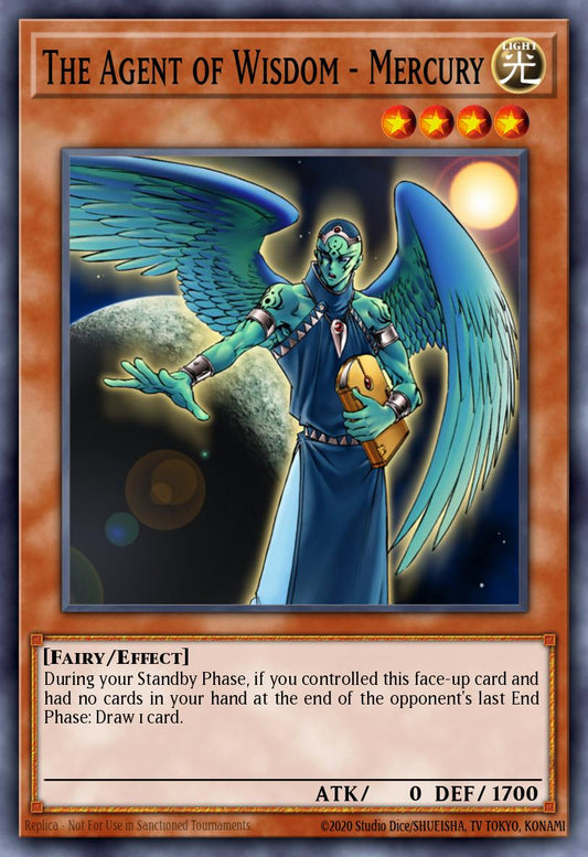 The Agent of Wisdom - Mercury (MONSTER) (GFP2-EN048) (UR)
