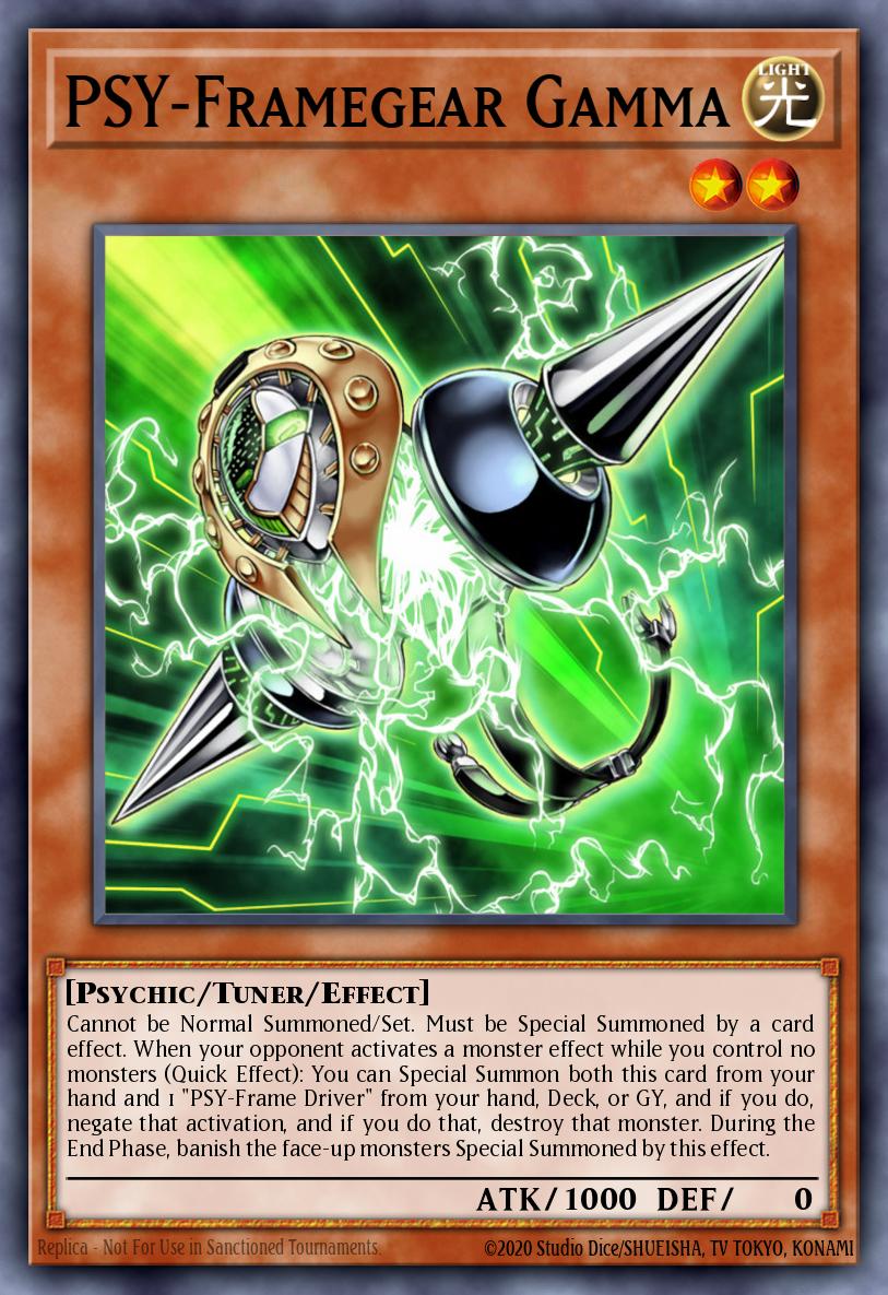 PSY-Framegear Gamma (MONSTER) (RA05-EN006) (SR/UR/SE/UL/PS/CR/STAR)