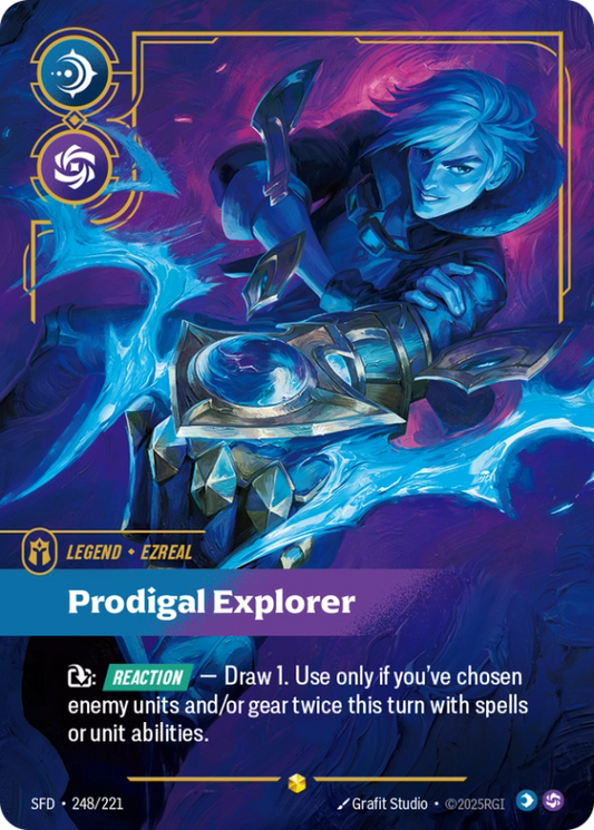 Ezreal Prodigal Explorer (Legend) (SFD-248/221) (Showcase)