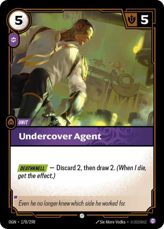 Undercover Agent (Unit) (OGN-178/298) (Common)