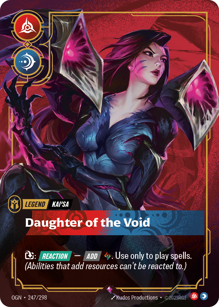 Daughter of the Void (Legend) (OGN-247/298) (Rare)