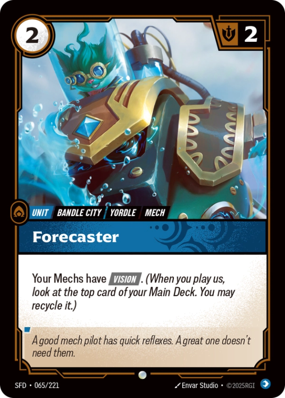 Forecaster (Unit) (SFD-065/221) (Common)