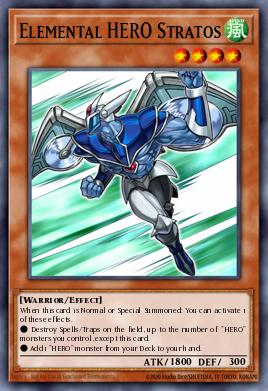 Elemental HERO Stratos (MONSTER) (RA03-EN177) (PS/QCSE)