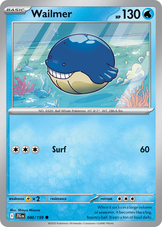 Wailmer (Basic Pokémon) (JTG-040/159) (Common)