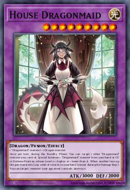 House Dragonmaid (MONSTER) (RA03-EN037) (SR/UR/SE/UL/PS/CR/QCSE)