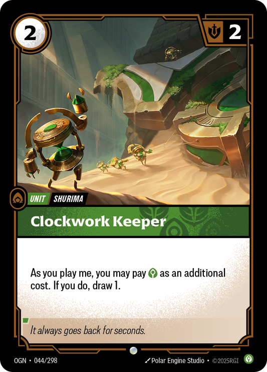 Clockwork Keeper (Unit) (OGN-044/298) (Common)