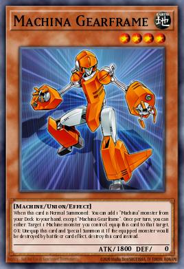 Machina Gearframe (MONSTER) (RA03-EN234) (PS/QCSE)