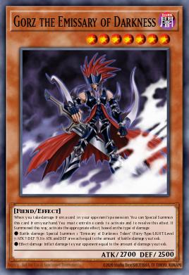 Gorz the Emissary of Darkness (MONSTER) (RA03-EN210) (PS/QCSE)