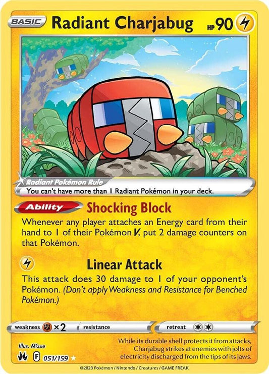 Radiant Charjabug 051/159 (F)