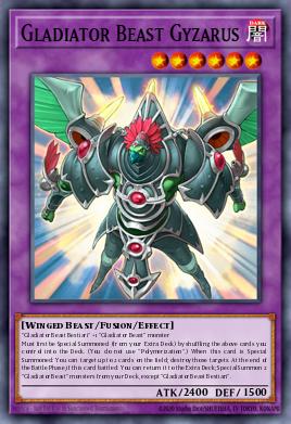 Gladiator Beast Gyzarus (MONSTER) (RA03-EN198) (PS/QCSE)