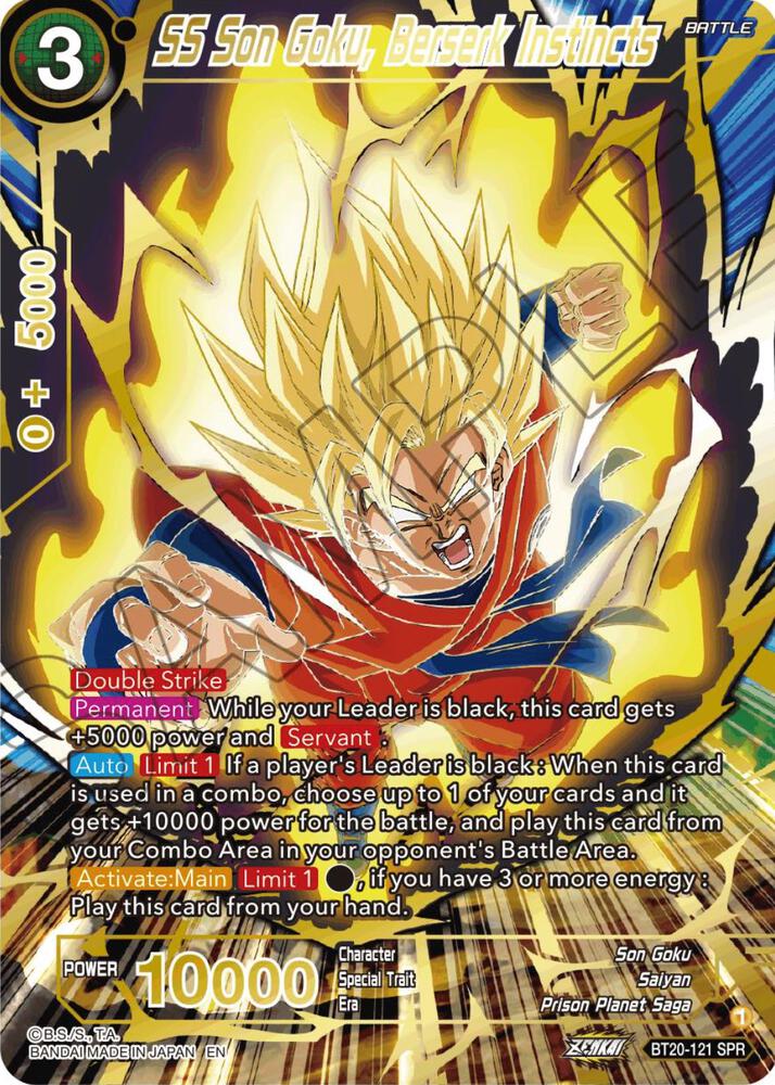SS Son Goku, Berserk Instincts (BT20-121) (SPR)