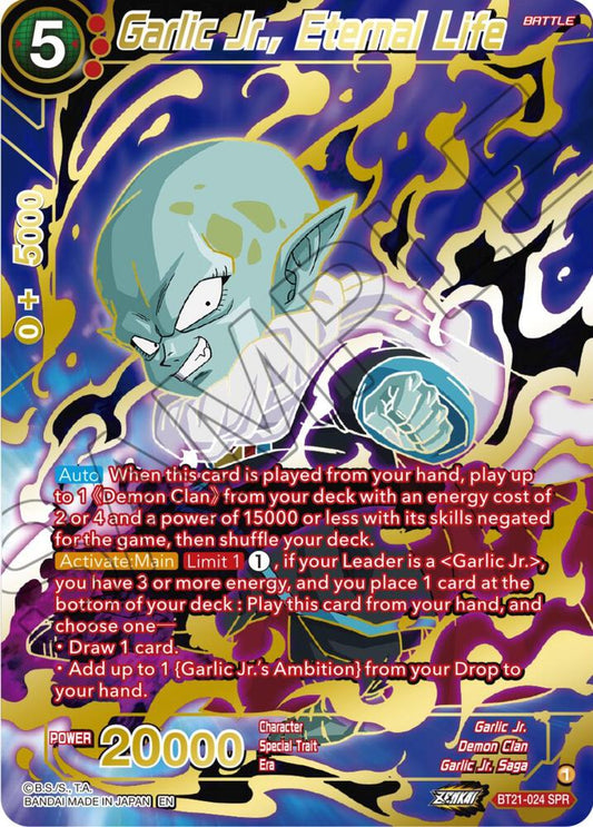 Garlic Jr., Eternal Life (BT21-024) (SPR)
