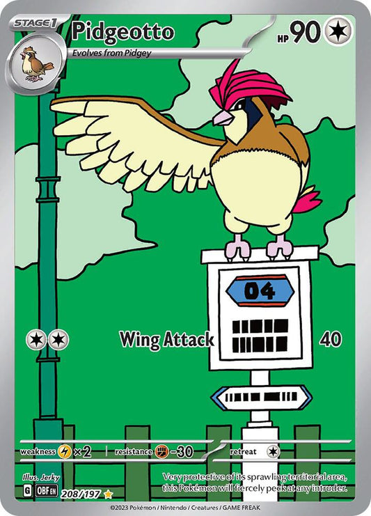 Pidgeotto 208/197 (OBF)
