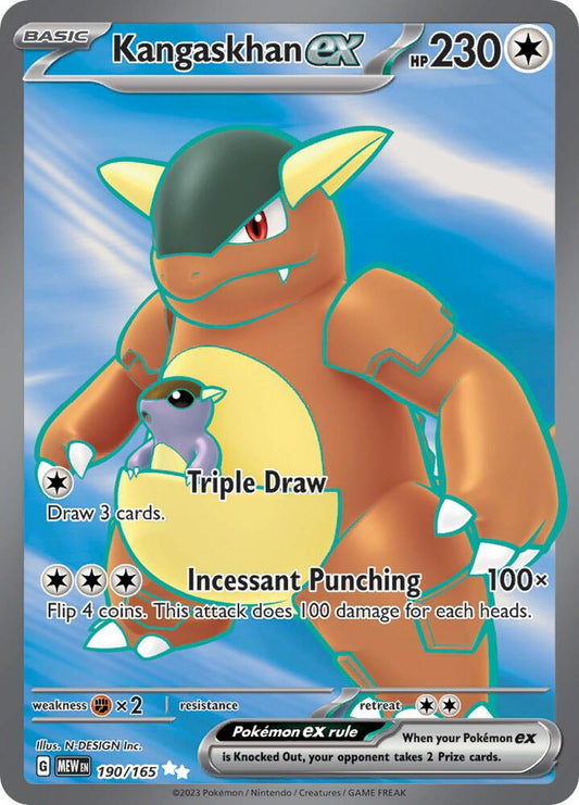 Kangaskhan EX 190/165 (MEW)
