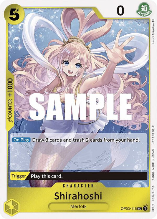 Shirahoshi (Character) (OP03-116) (Dash Pack) Promo