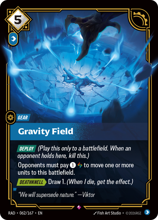 Gravity Field (Gear) (RAD-062/167) (Rare)