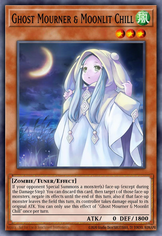 Ghost Mourner & Moonlit Chill (MONSTER) (RA05-EN096) (UR/STAR)