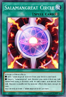 Salamangreat Circle (SPELL) (RA03-EN066) (SR/UR/SE/UL/PS/CR/QCSE)