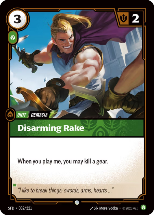Disarming Rake (Unit) (SFD-032/221) (Common)
