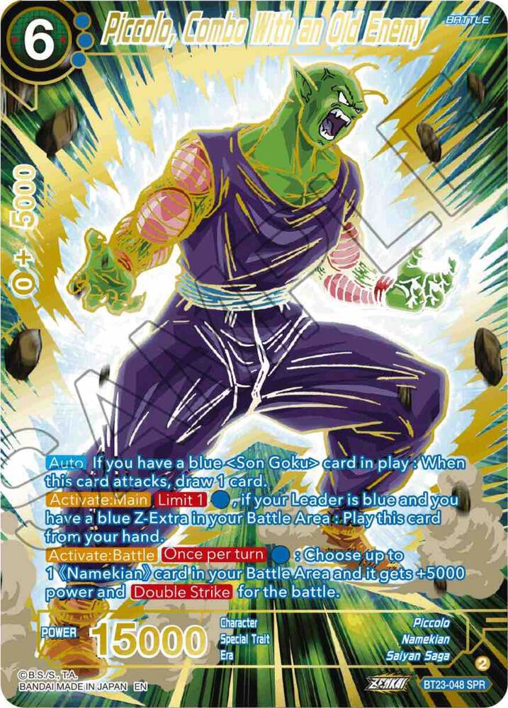 Piccolo, Combo With an Old Enemy (BT23-048) (SPR)