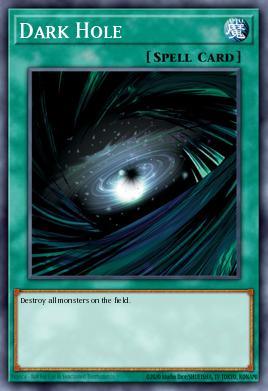 Dark Hole (SPELL) (LOB-EN052) (SUPER RARE)