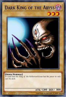 Dark King of the Abyss (MONSTER) (LOB-EN020) (COMMON)