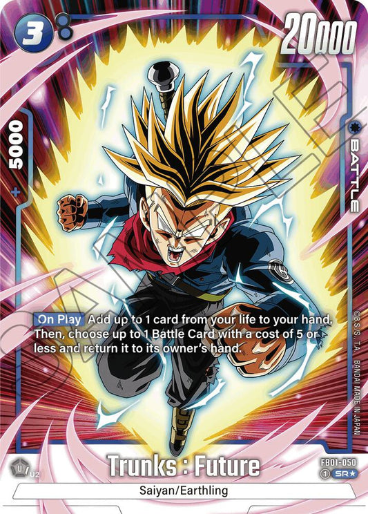 Trunks : Future (Character) (FB01-050) (SR) (Alternate Art)