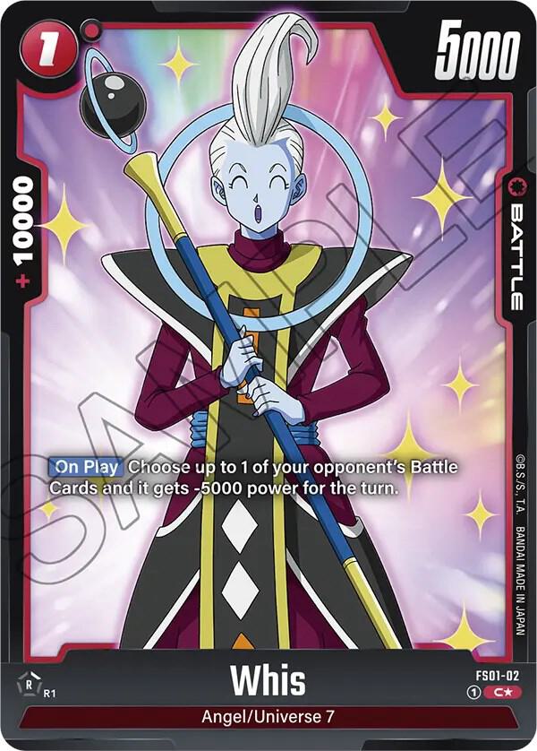 Whis (Battle) (FS01-02) (C) (Bonus Pack Alternate Art)