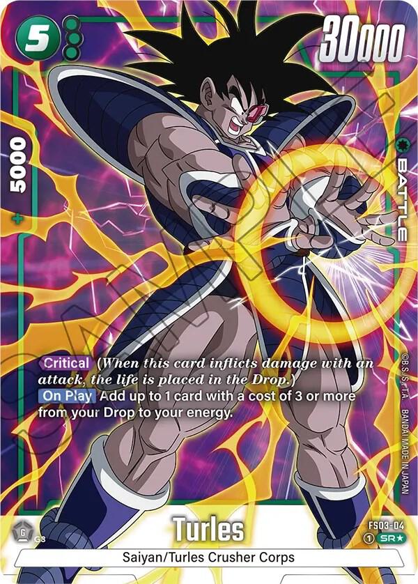 Turles (Battle) (FS03-04) (SR) (Alternate Art)