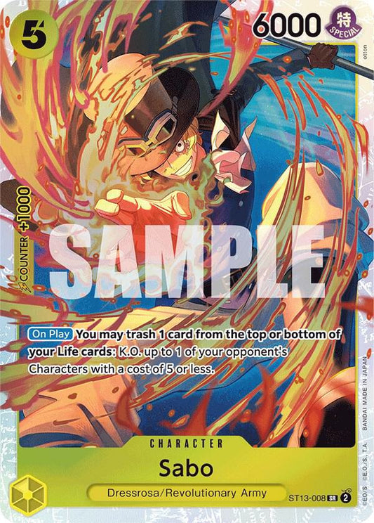 Sabo (Character) (ST13-008) (SR)