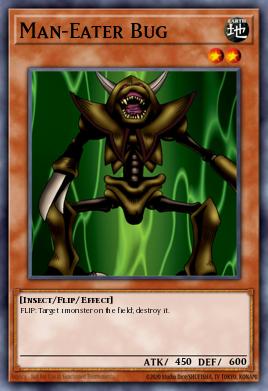 Man-Eater Bug (MONSTER) (LOB-EN108) (SUPER RARE)