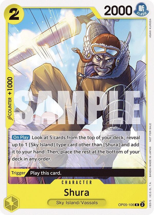 Shura (Character) (OP05-106) (R) (Tournament Pack Vol. 7) (Promo)