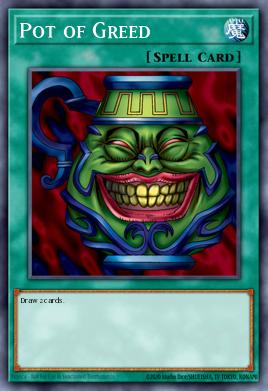 Pot of Greed (SPELL) (LOB-EN119) (RARE)