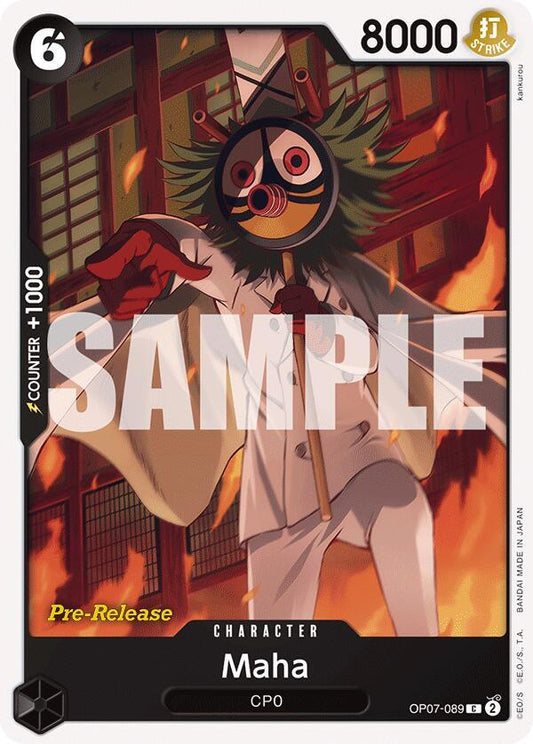 Maha (Character) (OP07-089) (C) (Pre-Release)