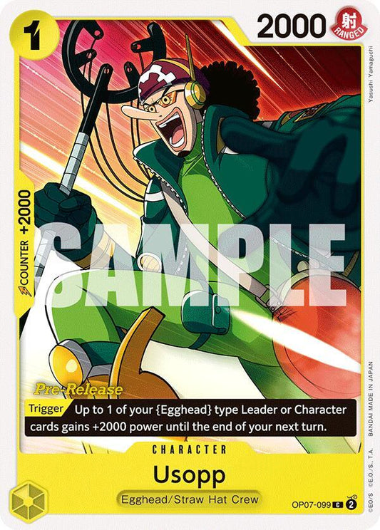 Usopp (Character) (OP07-099) (C) (Pre-Release)