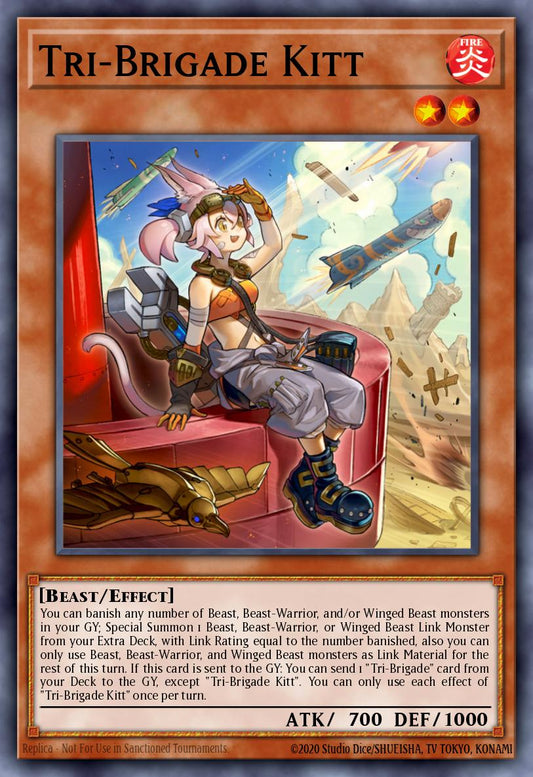 Tri-Brigade Kitt (MONSTER) (RA05-EN098) (UR/STAR)