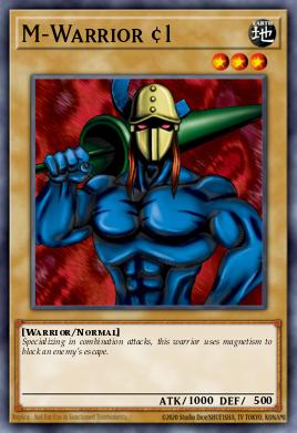 M-Warrior #1 (MONSTER) (LOB-EN076) (COMMON)