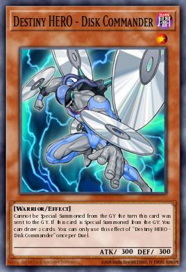 Destiny HERO - Disk Commander (MONSTER) (RA03-EN176) (PS/QCSE)