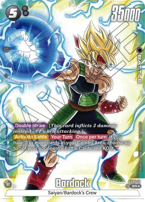 Bardock (Battle) (FS05-11) (SR) (Alternate Art)