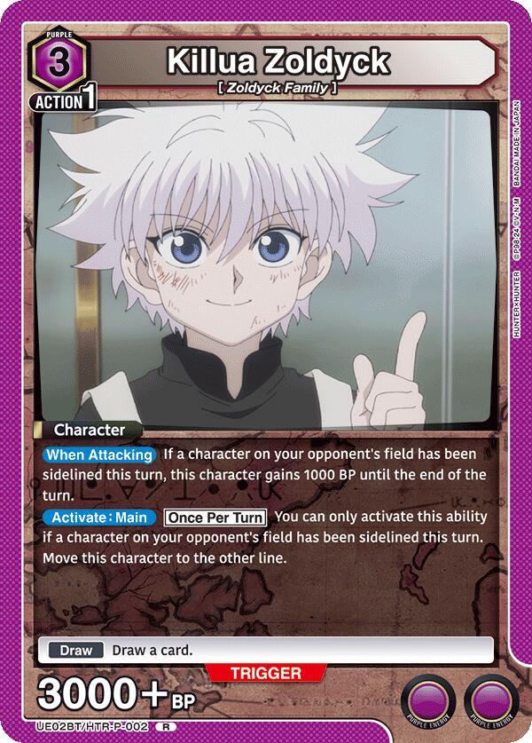 Killua Zoldyck (Character) (UE02BT/HTR-P-002) (R)