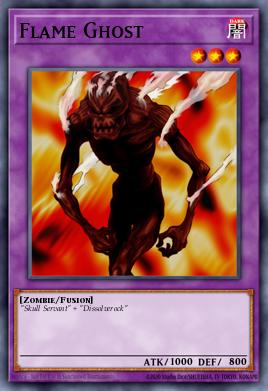 Flame Ghost (MONSTER) (LOB-EN029) (RARE)