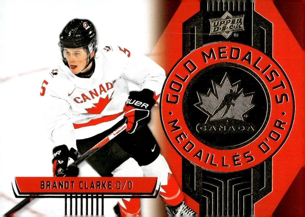 Brandt Clarke (Gold Medalists) (Team Canada 2026)(GM-12)