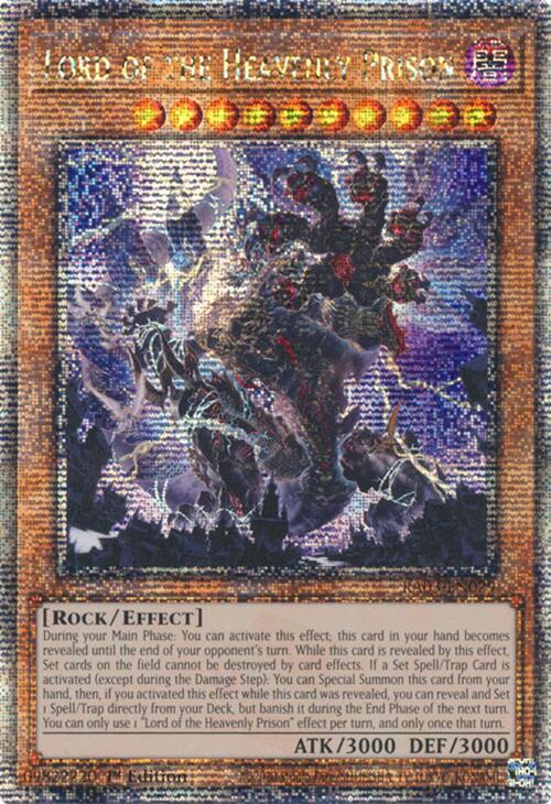 Lord of the Heavenly Prison (MONSTER) (RA03-EN029)
