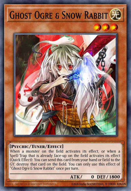 Ghost Ogre & Snow Rabbit (MONSTER) (RA05-EN131) (UR/STAR)
