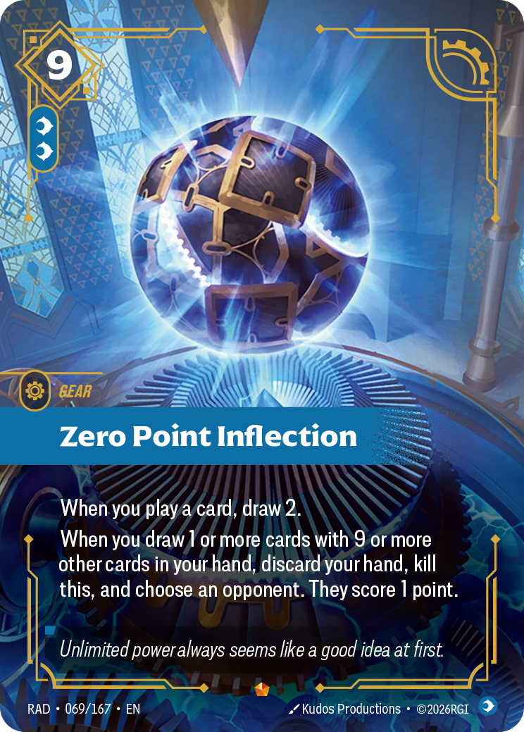 Zero Point Inflection (Gear) (RAD-069/167) (Epic)