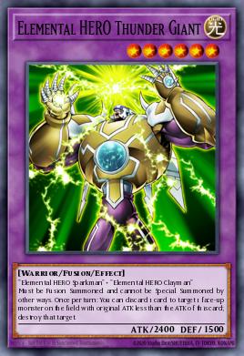 Elemental HERO Thunder Giant (MONSTER) (RA03-EN153) (PS/QCSE)