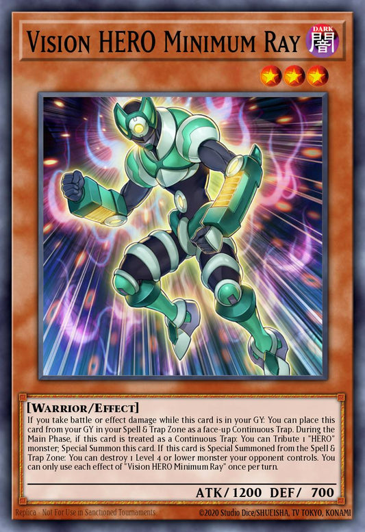 Vision HERO Minimum Ray (MONSTER) (GFP2-EN055) (UR)